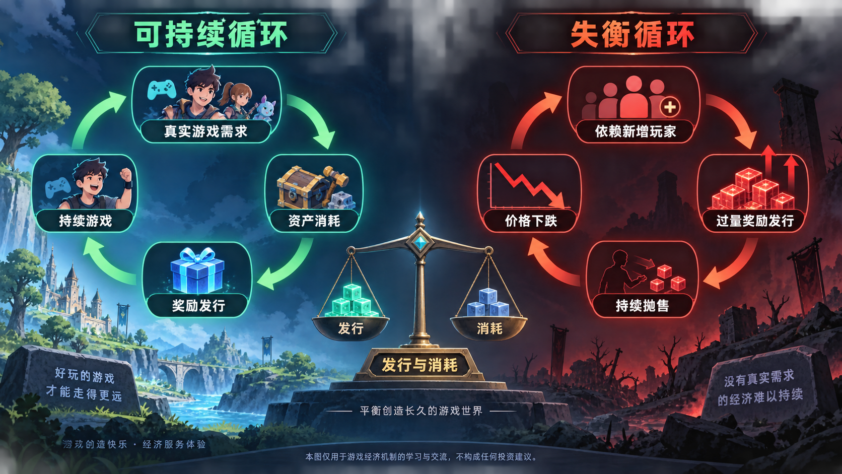 可持续与失衡的游戏经济循环