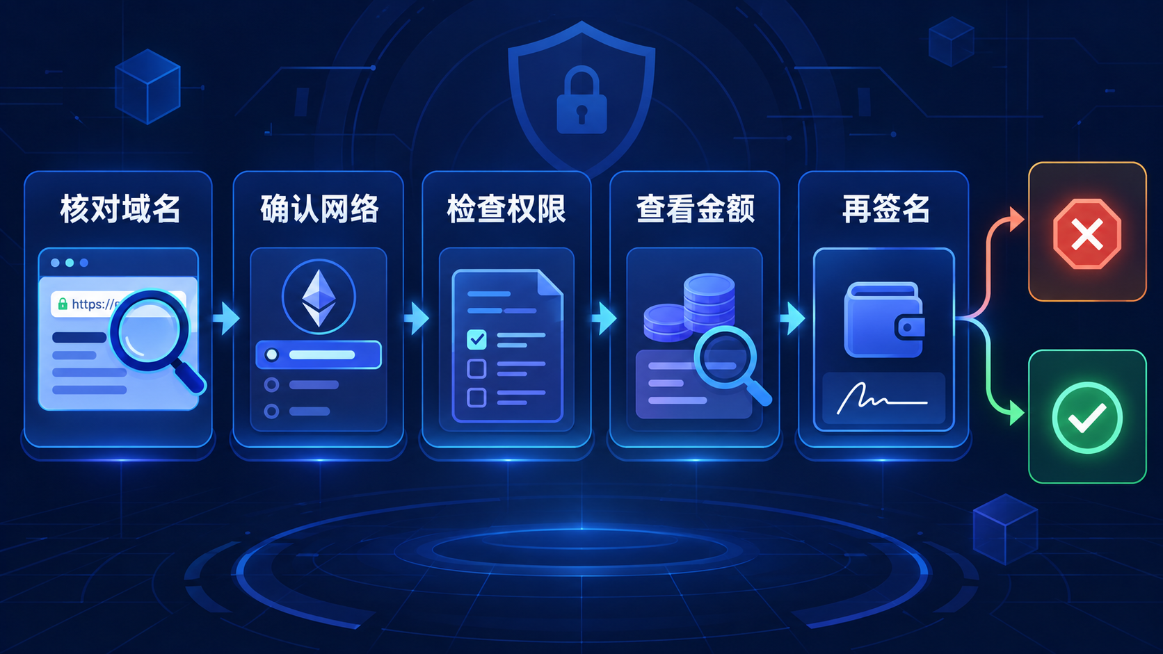 签名前的五步检查
